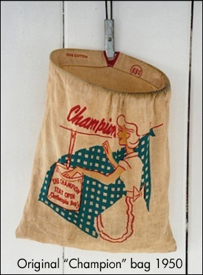 original Champion bag 1950
